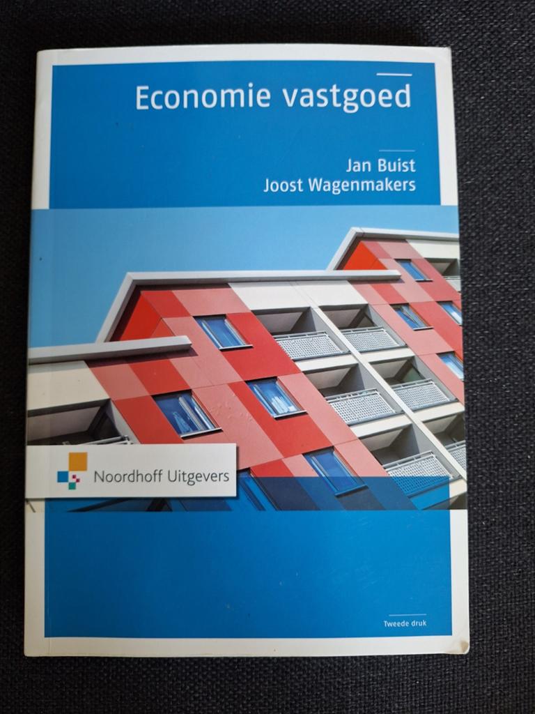 Economie vastgoed 2e druk, Gelezen, Gamma, Jan Buist, Joost Wagenmakers, HBO