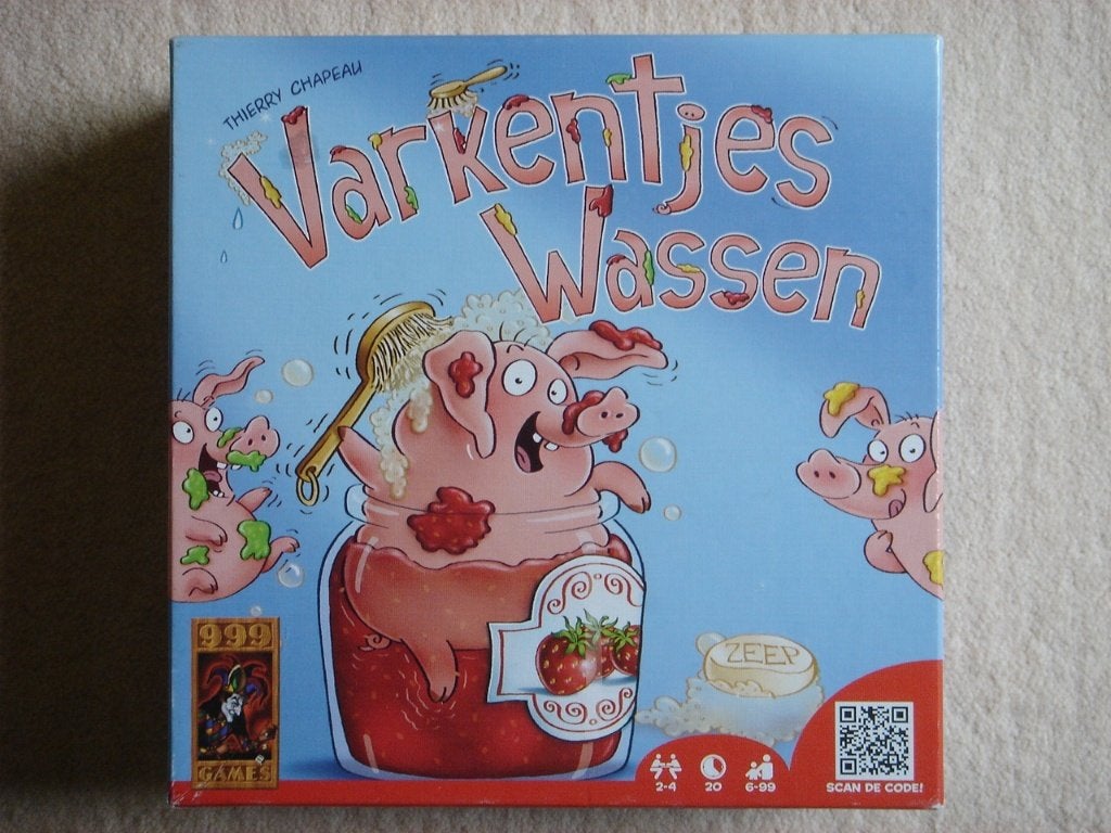 LEUK: Varkentjes Wassen - KINDERSPEL, Hobby en Vrije tijd, Gezelschapsspellen | Bordspellen, Een of twee spelers, Ophalen, Gebruikt