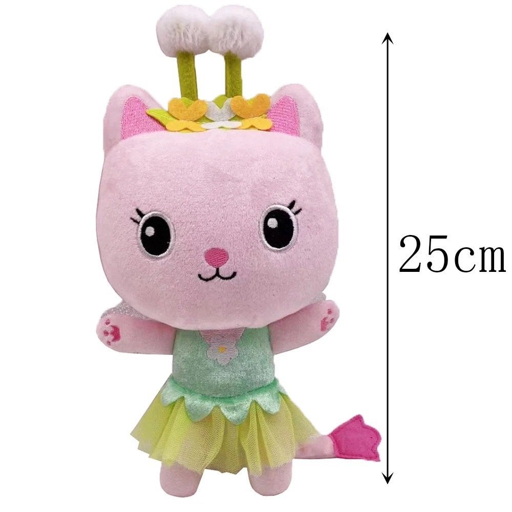 Nieuwe Gabby's Dollhouse Kitty Fairy knuffel pop. 25 cm, Ophalen of Verzenden, Nieuw, Overige typen