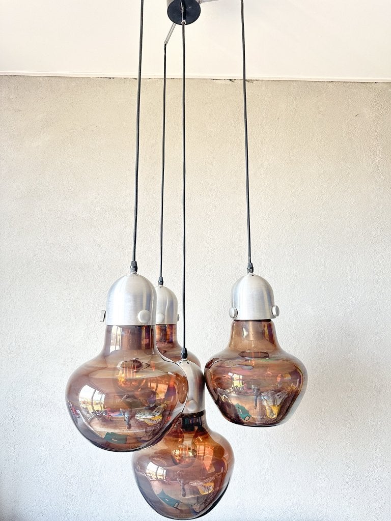 Vintage cascade lamp, Niet ingevuld, Gebruikt, Mid century modern, Niet ingevuld