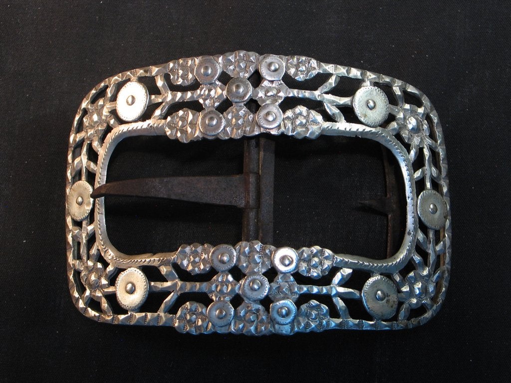 Gesp antiek zilver Staphorst Schoonhoven v.Ree 1914. 2216, Ophalen of Verzenden, Zilver