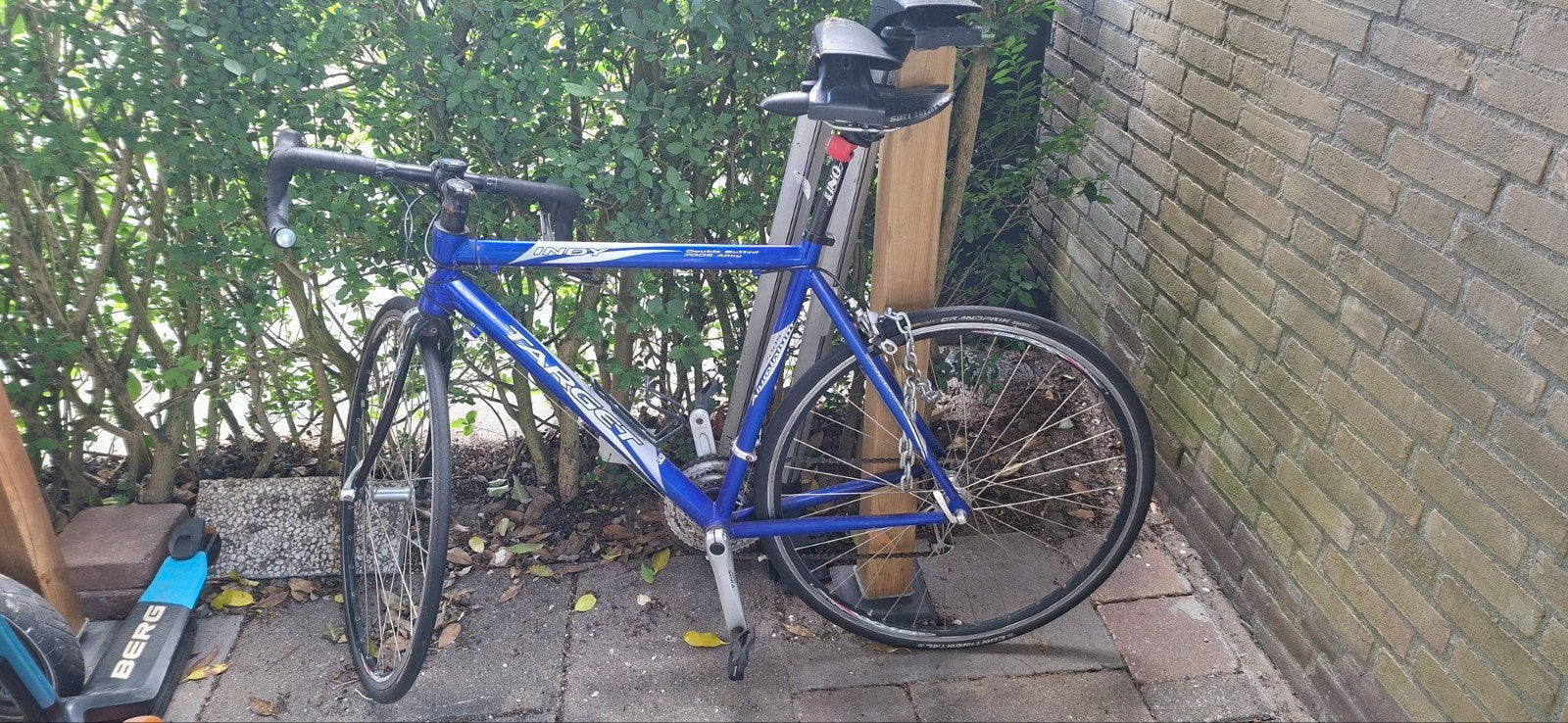 Leuke beginners racefiets, Fietsen en Brommers, Fietsen | Racefietsen, Ophalen, Gebruikt, Aluminium, Overige merken