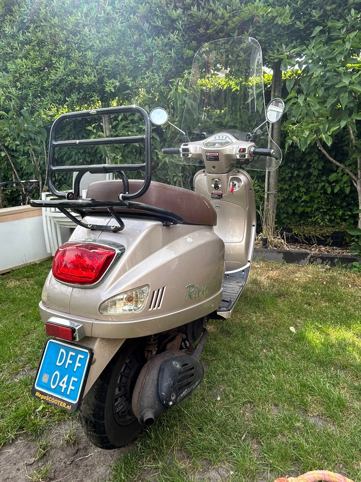 Riva scooter, Fietsen en Brommers, Snorfietsen en Snorscooters, Ophalen, Gebruikt, Benzine, Overige merken