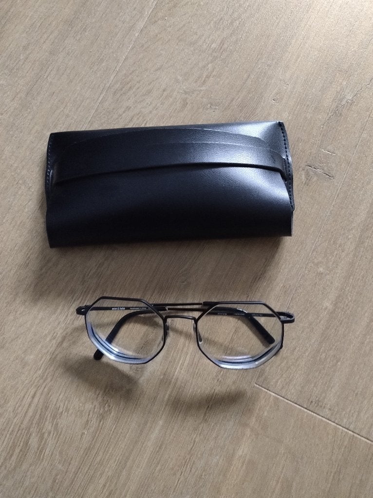 Ace & Tate Elton large matte zwarte bril, Overige merken, Zwart, Ophalen of Verzenden, Zo goed als nieuw