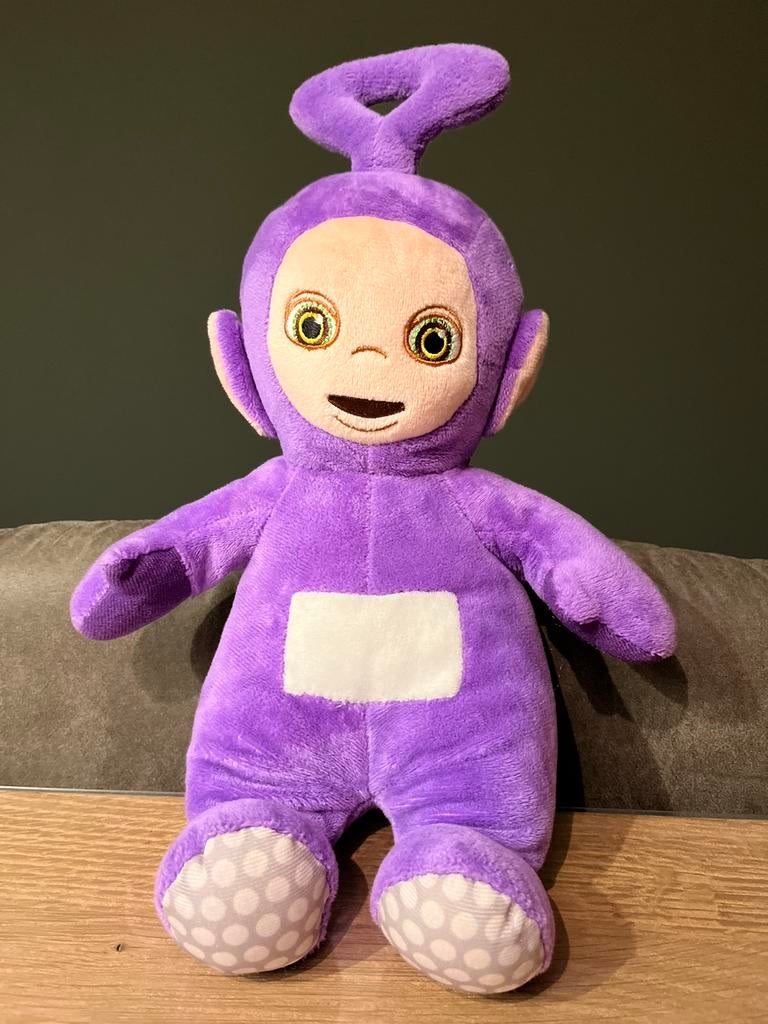 Leuke Teletubbie Tinky Winky knuffel 30cm, Ophalen of Verzenden, Zo goed als nieuw, Overige typen