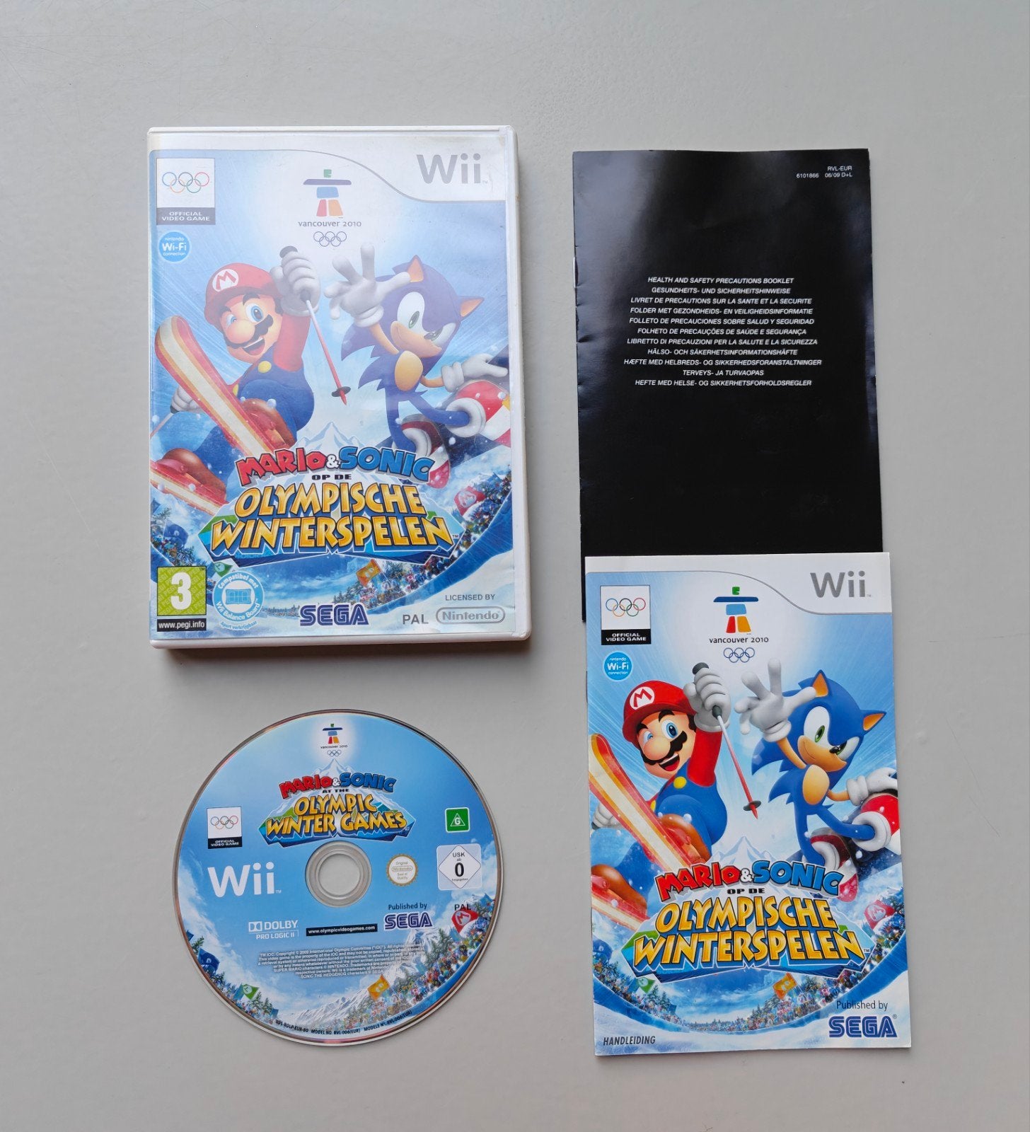 Mario & Sonic op de Olympische Winterspelen - Wii - Compleet, Spelcomputers en Games, Games | Nintendo Wii, Ophalen of Verzenden