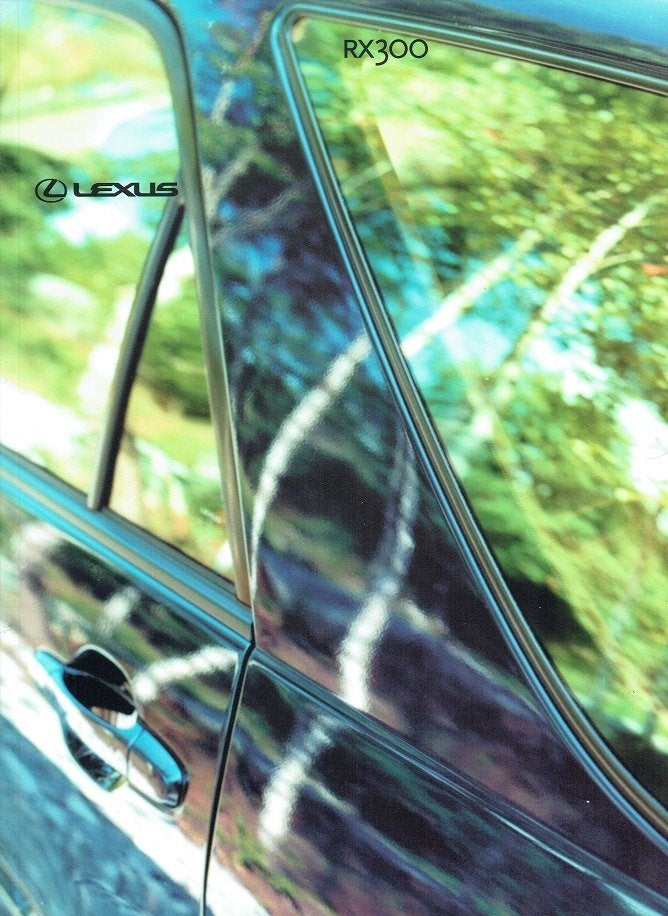 Folder Lexus RX 300 (2001), Verzenden, Zo goed als nieuw, Overige merken