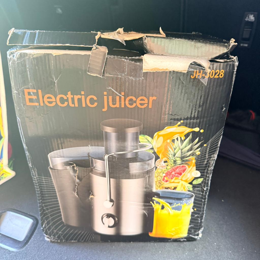 Elektrische juicer, Ophalen of Verzenden, Nieuw
