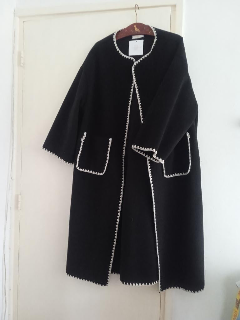 Nieuwe kimono Doha van Jasminah Paris (one size), Maat 38/40 (M), Verzenden, Zwart, Nieuw