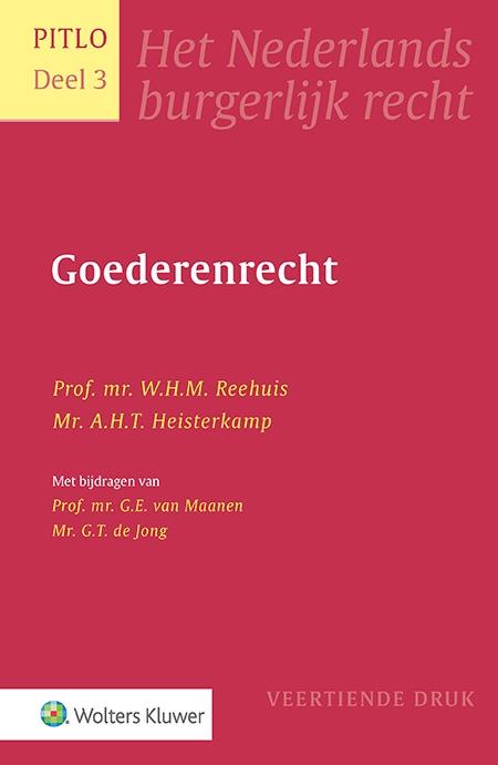 Goederenrecht, Nieuw, Ophalen of Verzenden, WO, Wolters Kluwer