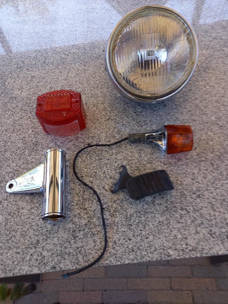 moto guzzi calli 2 koplamp knipperlicht en meer, Ophalen of Verzenden, Gebruikt