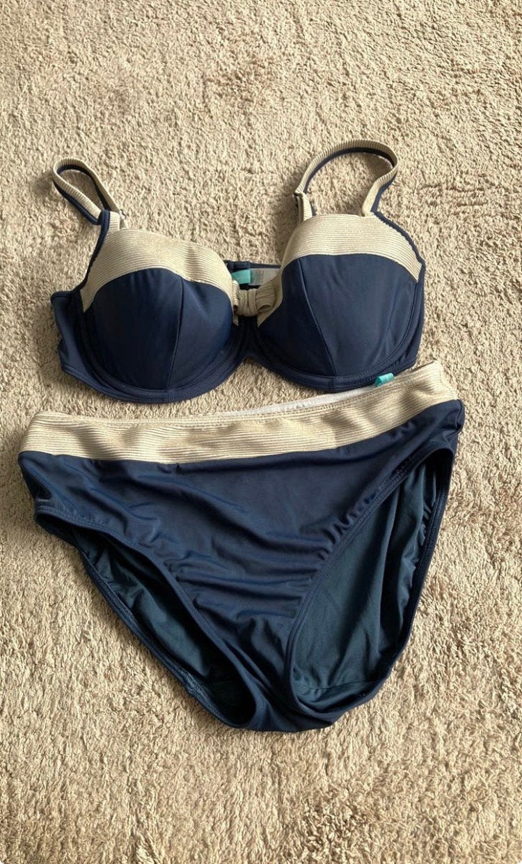 Prima Donna 42 / 80 E bikini, Ophalen of Verzenden, Zo goed als nieuw, Blauw, Bikini