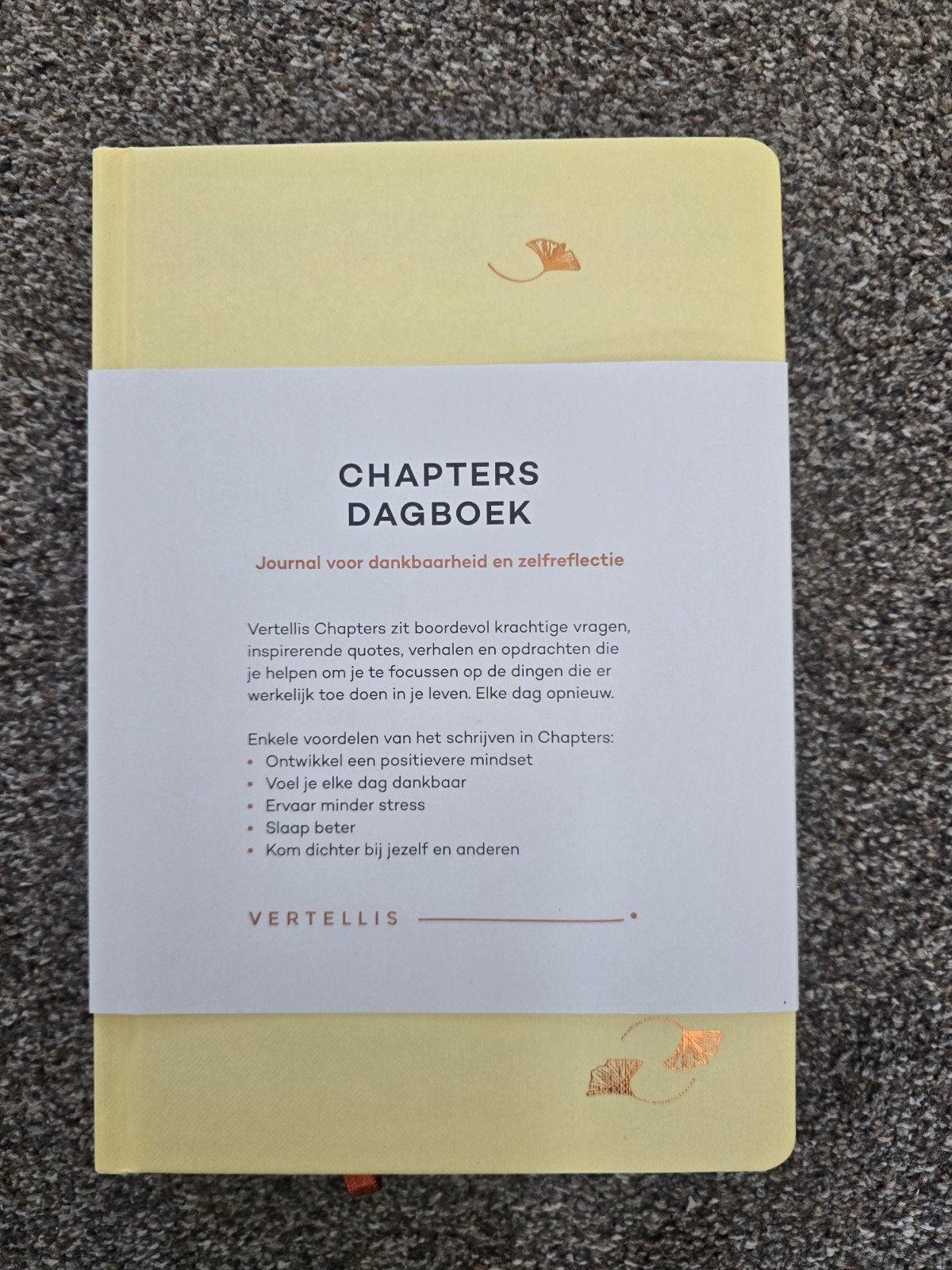 Vertellis : journal voor dankbaarheid en zelfreflectie., Boeken, Ophalen of Verzenden, Nieuw