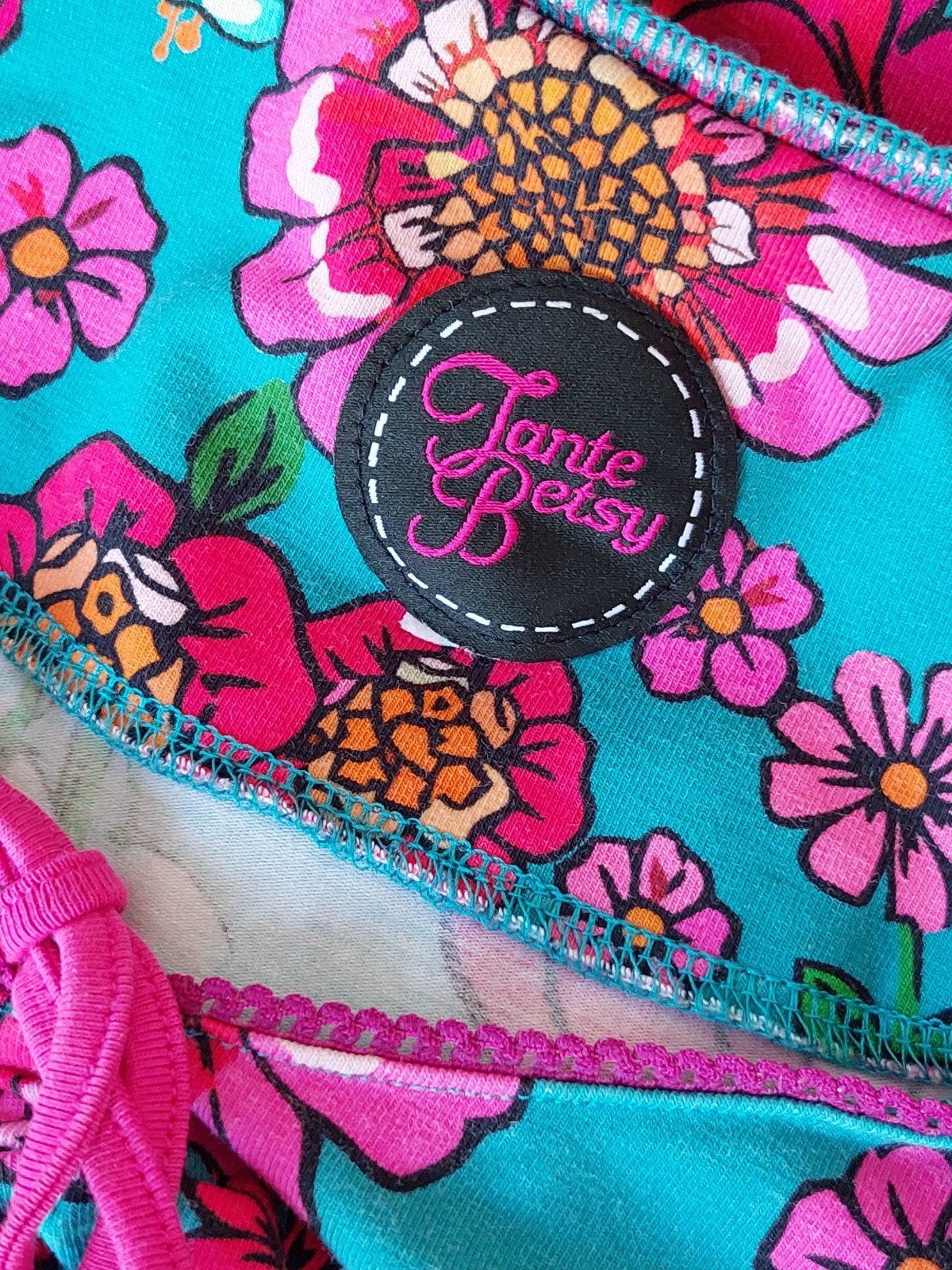Tante Betsy Tuniek/Shirt Maat 46 met prachtige bloemen print, Tante Betsy, Maat 46/48 (XL) of groter, Ophalen of Verzenden, Zo goed als nieuw