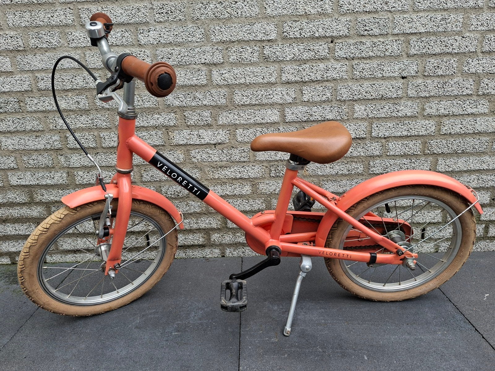 meisjes fiets 16 inch veloretti ( lichtgewicht fiets ), Ophalen, Gebruikt, 16 tot 20 inch