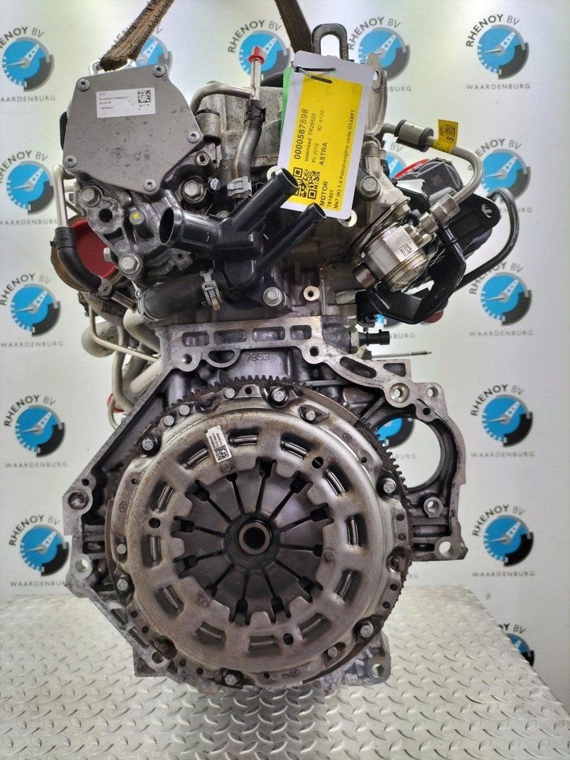 OPEL ASTRA MOTOR D14XFT 2019, Auto-onderdelen, Motor en Toebehoren, Ophalen of Verzenden, Gebruikt, Stiba lid