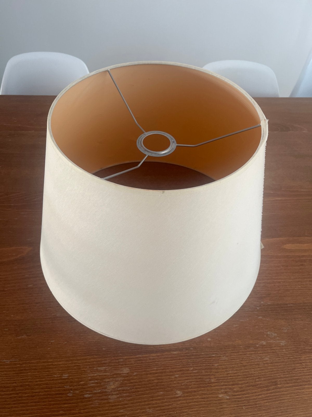 Artemide Tolomeo lampenkap 45cm - Crème/Wit, Ophalen, Gebruikt, Overige typen, Rond
