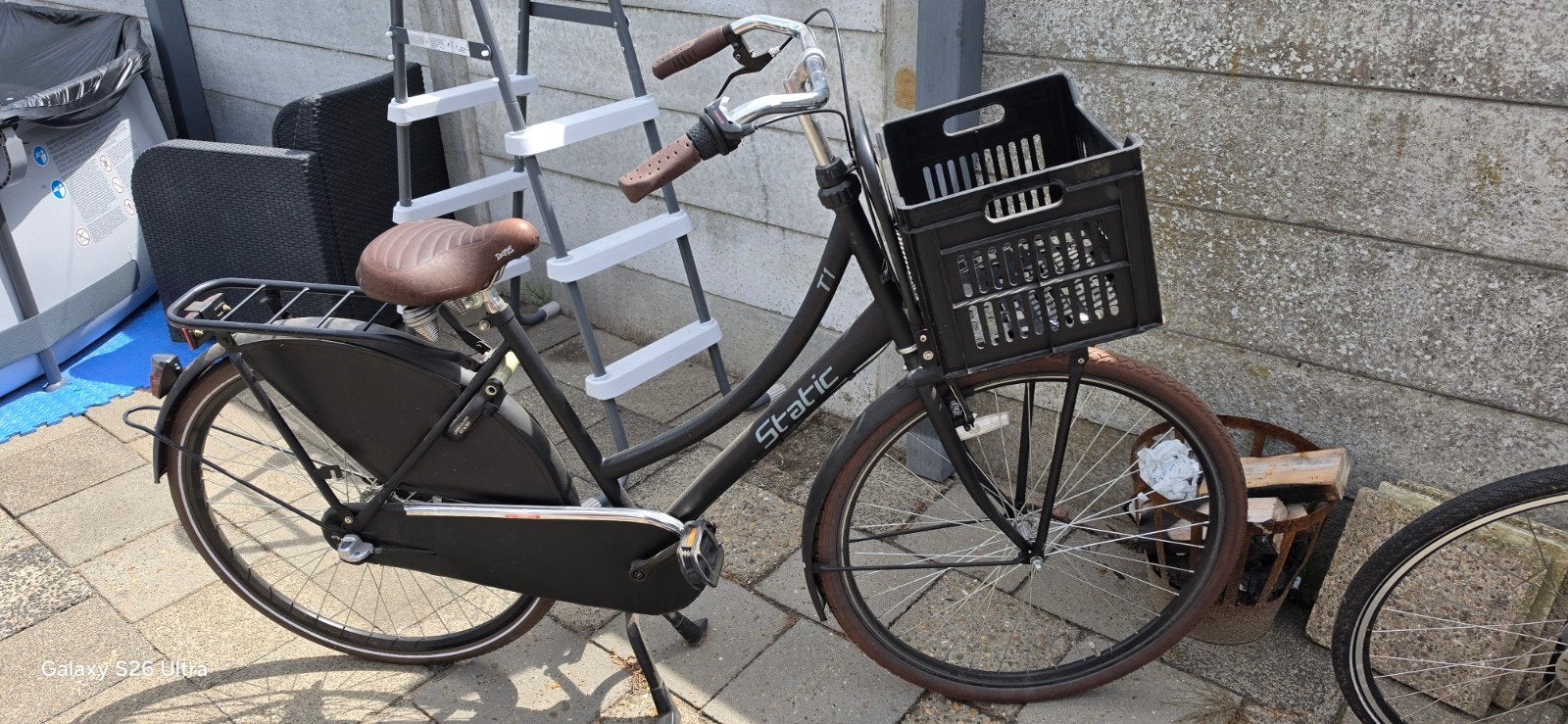 Mooie damesfiets  met kratje, Ophalen, Versnellingen