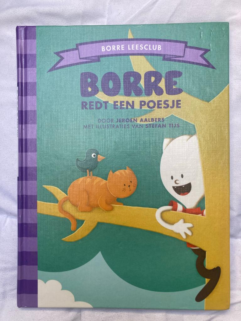 Borre Redt een Poesje - Borre Leesclub, Boeken, Fictie algemeen, Jongen of Meisje, Ophalen of Verzenden, Zo goed als nieuw