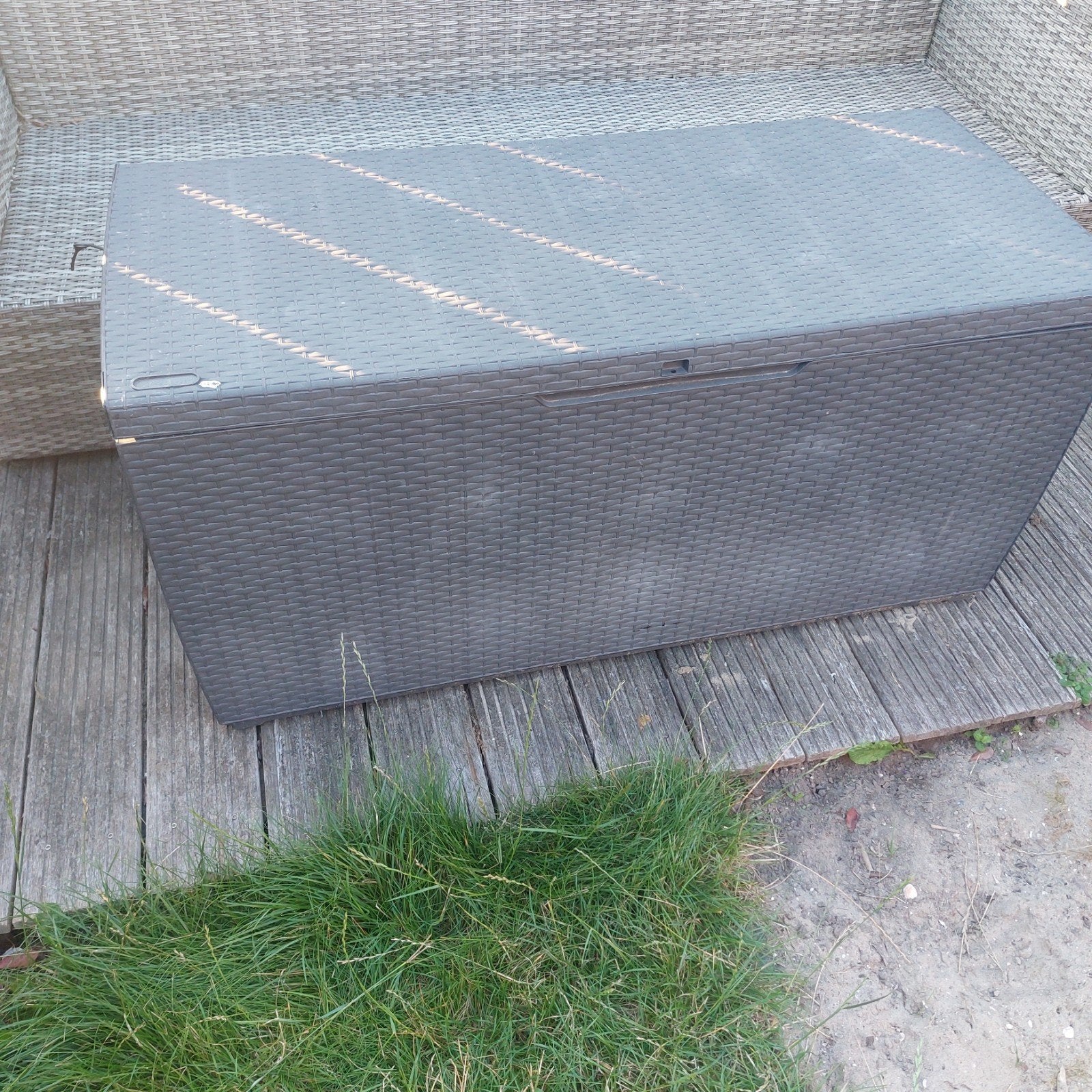 buiten opslagbak, Tuin en Terras, Ophalen, Gebruikt, Minder dan 100 cm