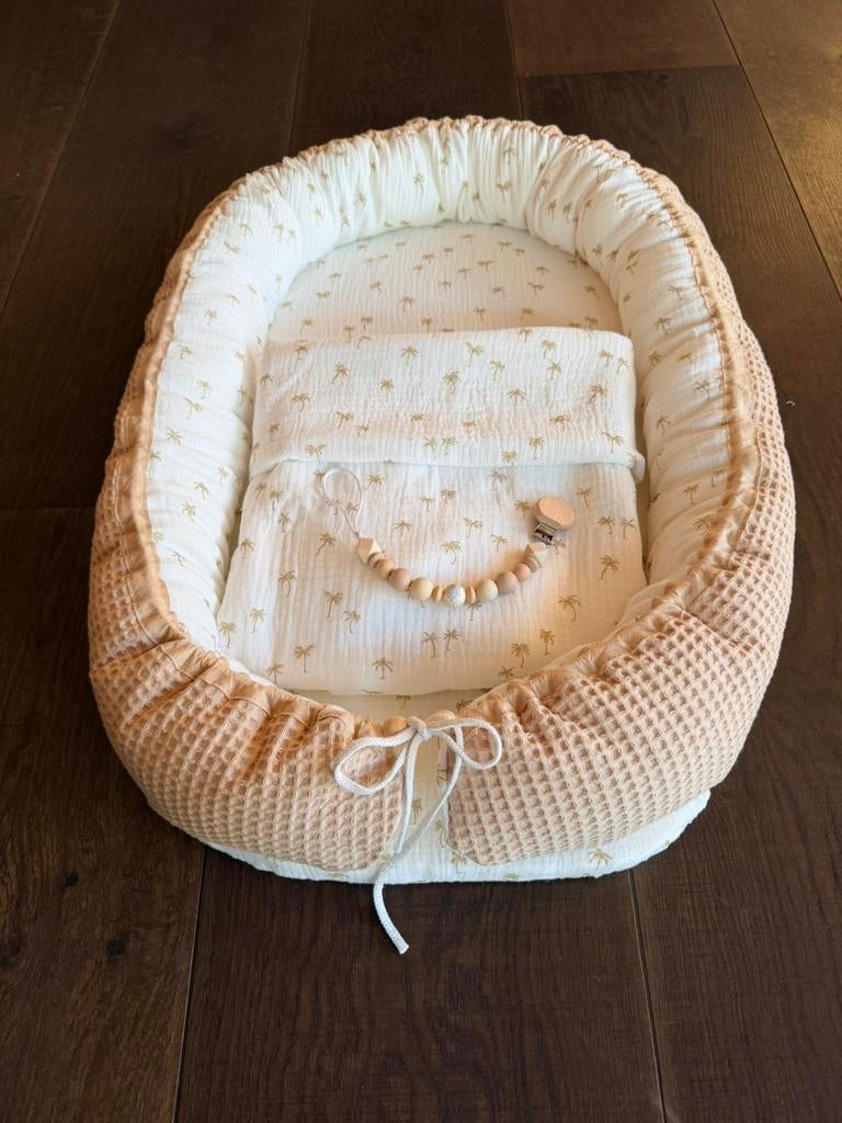 Babynestje palmboom / handgemaakt, Kinderen en Baby's, Babywiegjes en Ledikanten, Ophalen of Verzenden, Nieuw, Overige typen