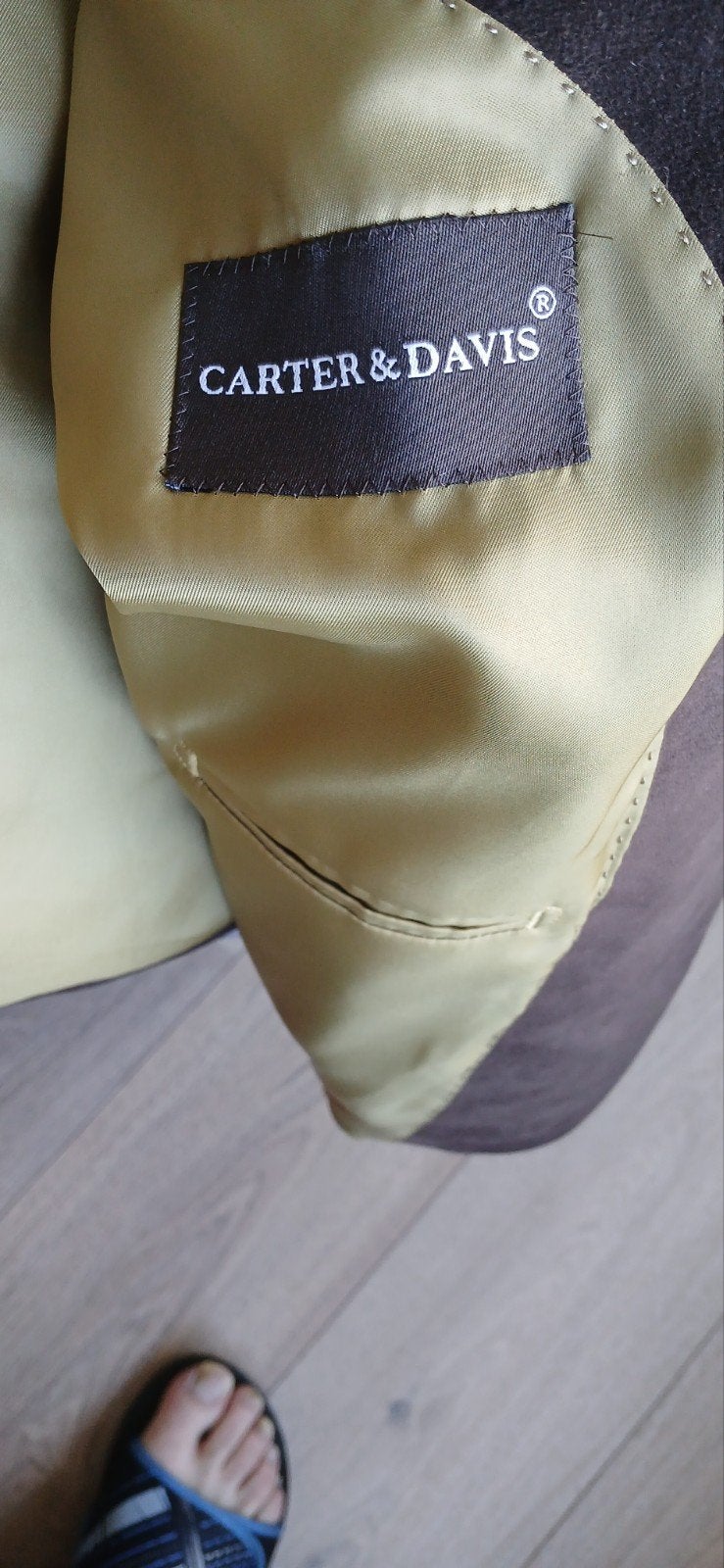 Carter & Davis Heren Colbert - Zo goed als nieuw, Kleding | Heren, Bruin, Carter & Davis, Overige maten, Ophalen of Verzenden