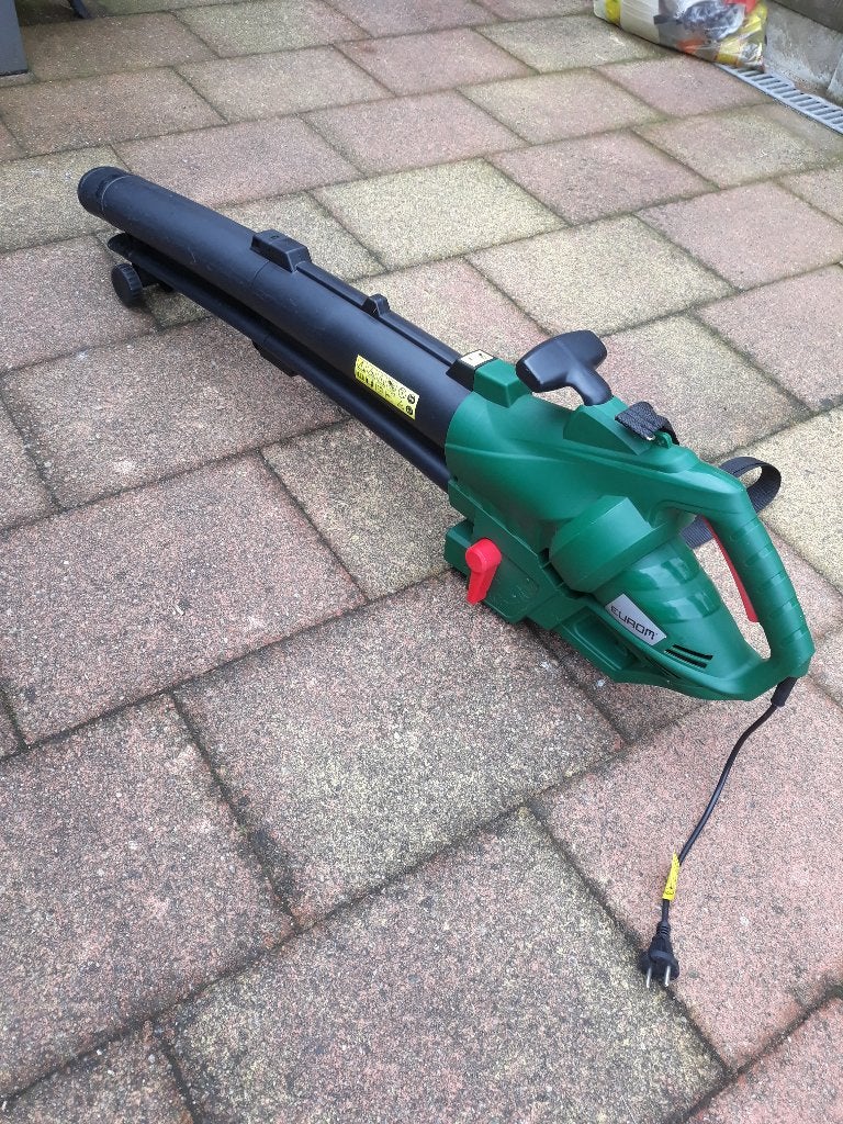 ZGAN Eurom 3000W Bladblazer-Bladzuiger met versnipperfunctie, Met versnipperfunctie, Handgedragen, Ophalen of Verzenden, Zo goed als nieuw