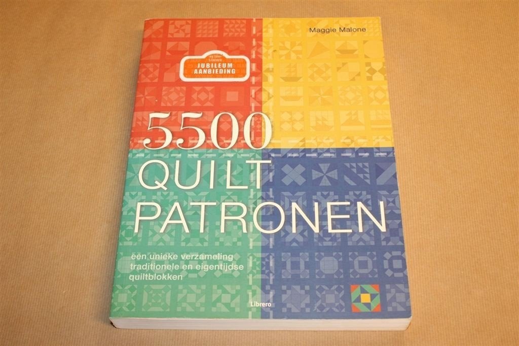 5500 Quilt Patronen — Groot Inspiratieboek — Tradities, Ophalen of Verzenden, Gelezen, Borduren en Naaien