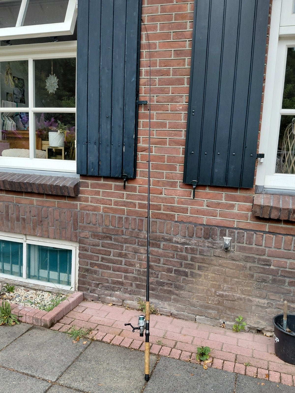 Vishengel van press, Ophalen of Verzenden, Werphengel