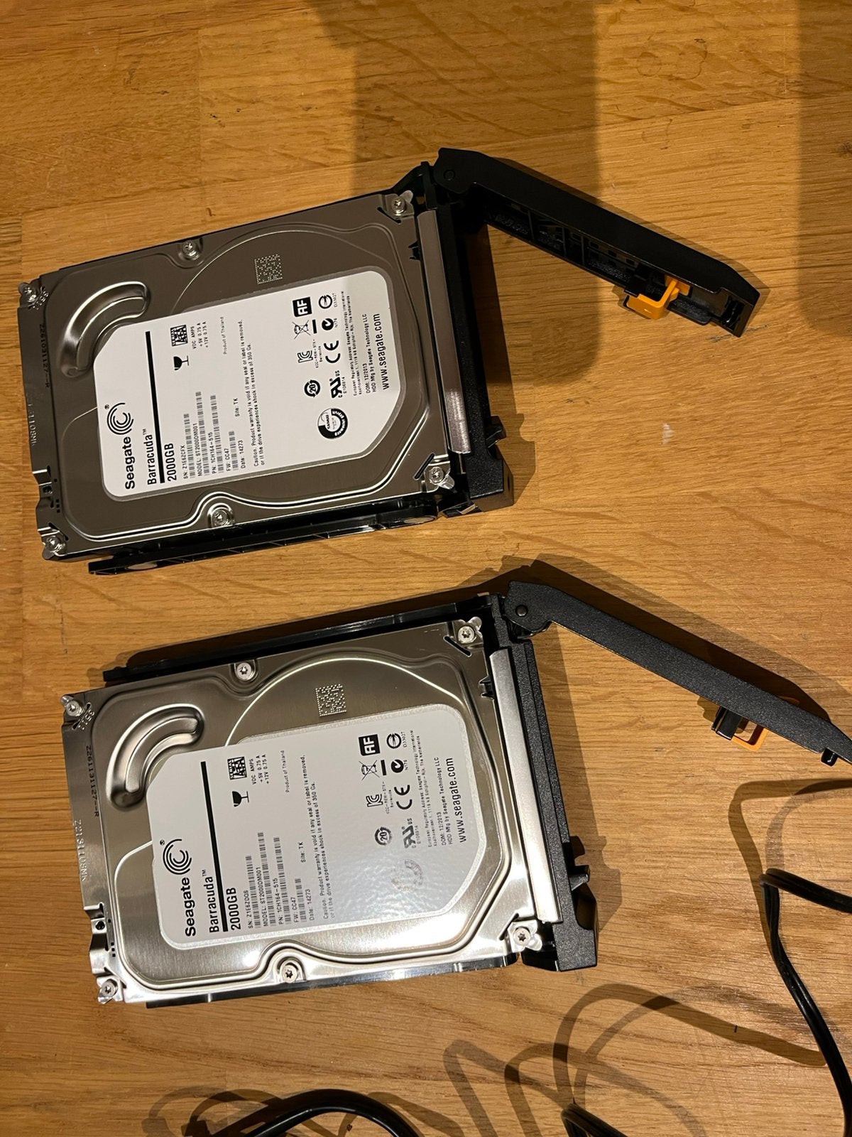 2x Segate Barracuda (raid) Harddisks hardeschrijvwn, Computers en Software, Harde schijven, Intern, 2TB, Server, HDD