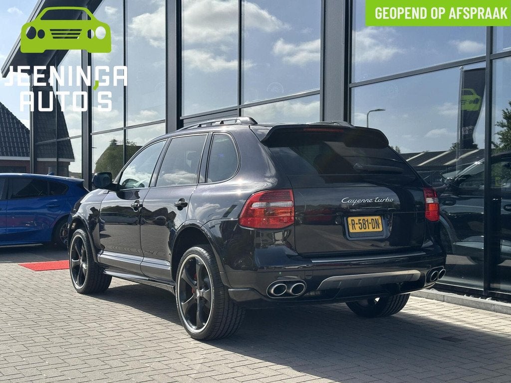 Porsche Cayenne 4.8 Turbo | Youngtimer|Pano|Leer|Memory|Stoe, Auto's, Automaat, Cayenne, Gebruikt, 8 cilinders