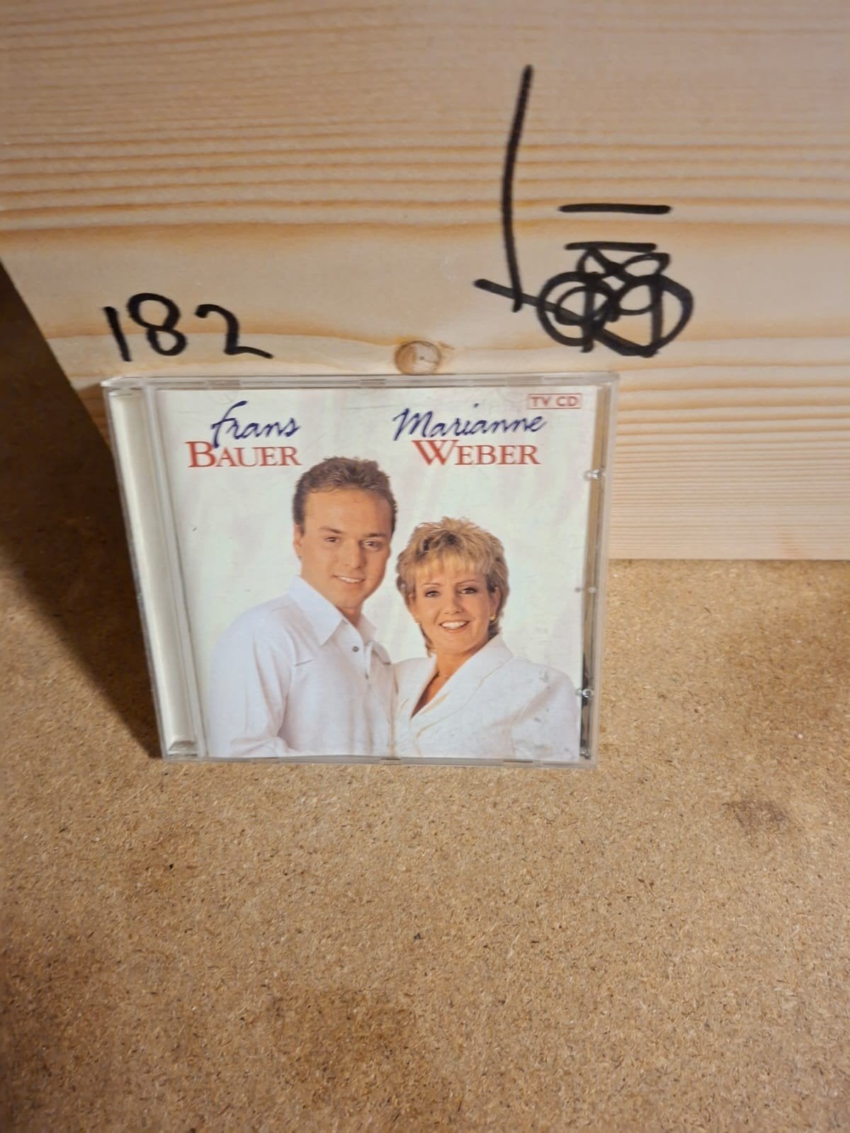 Frans Bauer & Marianne Weber - CD (TV CD), Ophalen of Verzenden, Gebruikt, Levenslied of Smartlap, Album
