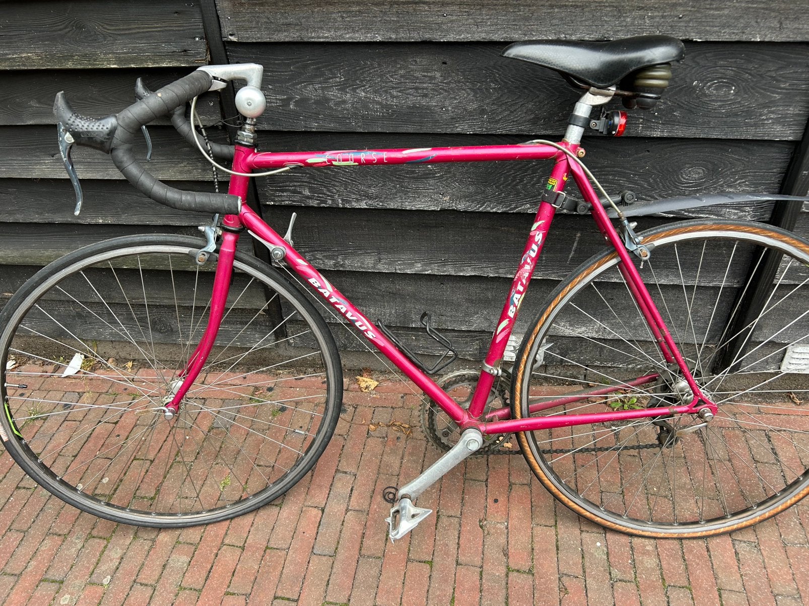 Batavus Course racefiets vintage Shimano Exage framemaat 57, Ophalen, Gebruikt, 10 tot 15 versnellingen, Batavus