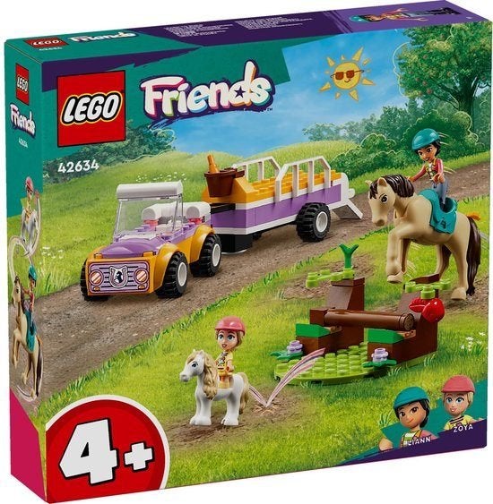 Lego Friends 42634 Paard en pony aanhangwagen NIEUW, Lego, Ideas@support.lego.com, Lego, Nieuw