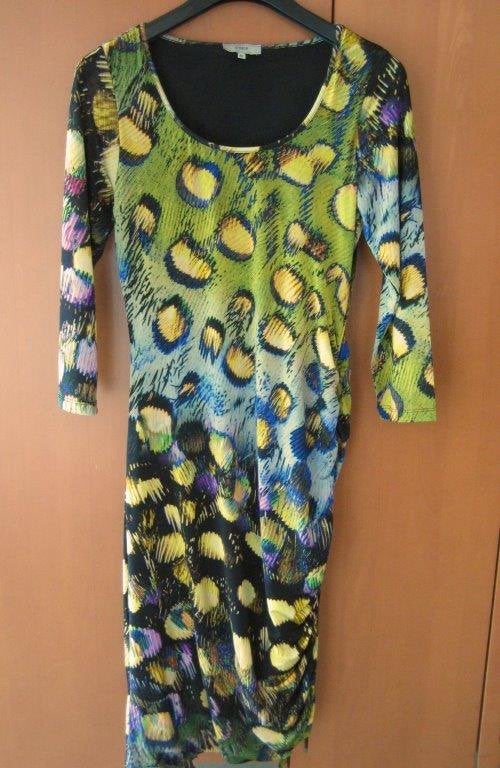 Prachtige chique fleurige polkadot jurk ANNA maat M snazzeys, Kleding | Dames, Maat 38/40 (M), Anna van Toor, Meerkleurig, Nieuw