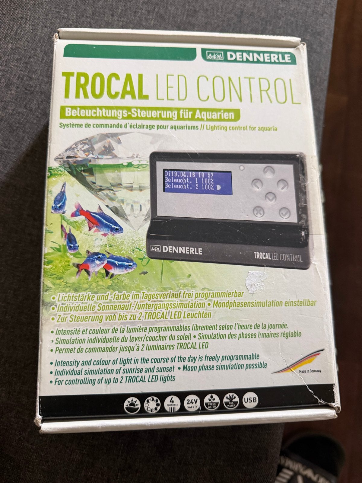 Led control, Ophalen, Verlichting of Verwarming