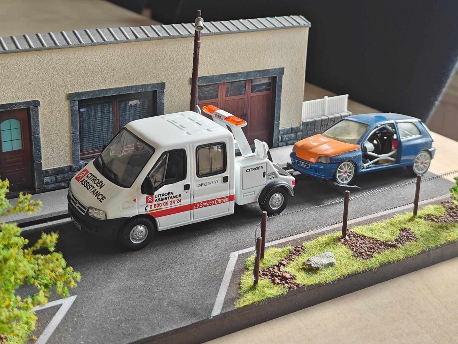 Citroen Jumper Assistance takelwagen autoambulance 1:43, Ophalen, Auto, Norev