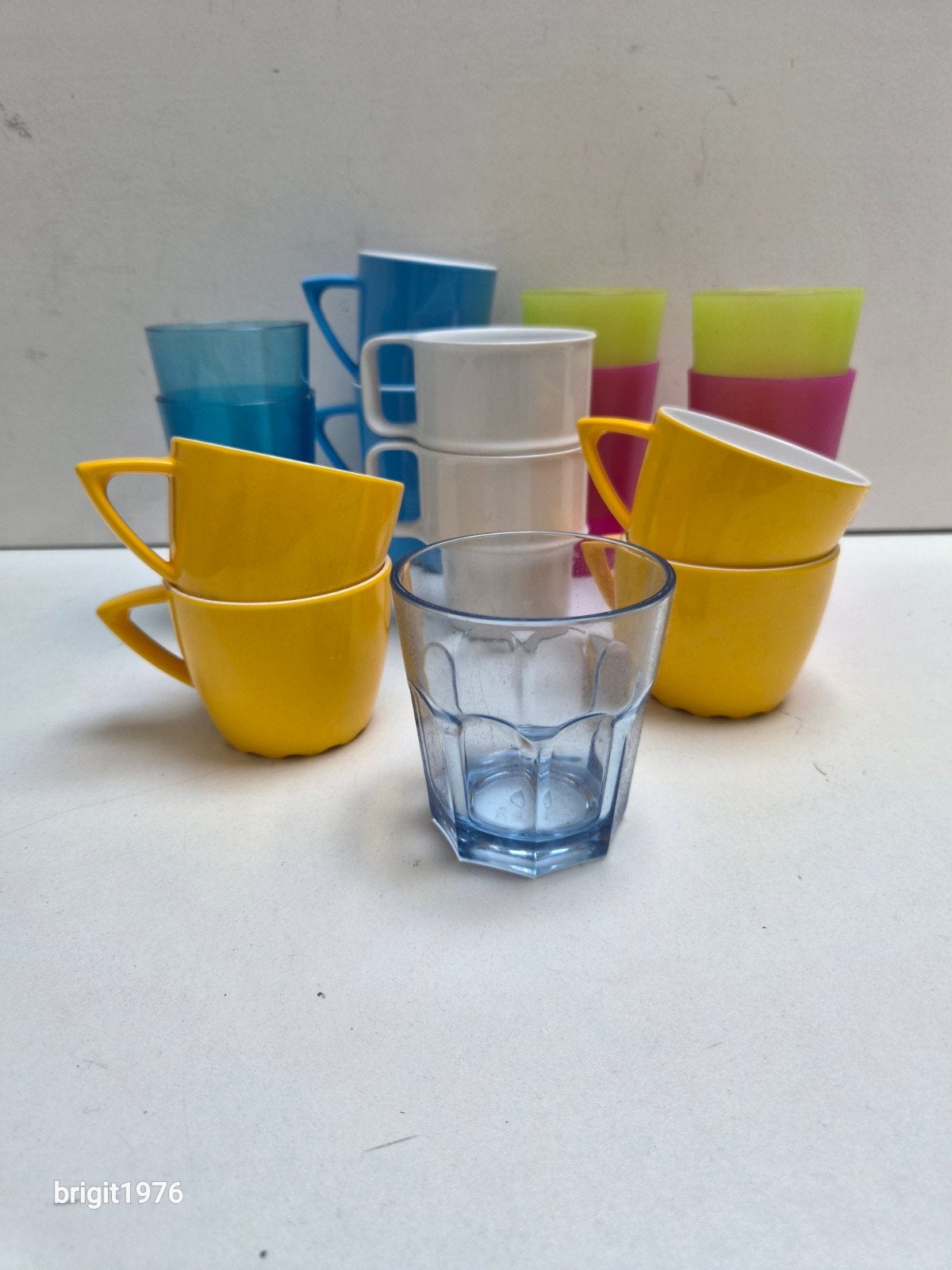 Diverse verzameling bekers en mokken - alles in één koop!, Kunststof, Ophalen of Verzenden, Overige merken, Overige typen