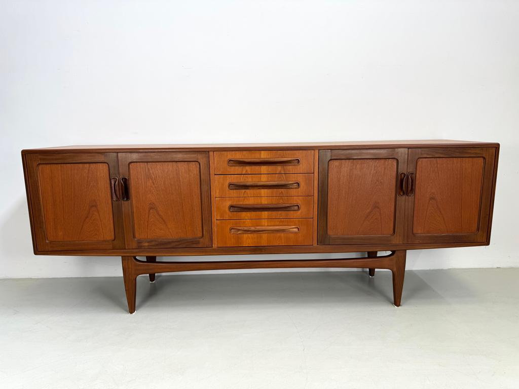 Vintage dressoir G-Plan., Verzenden, Zo goed als nieuw, 25 tot 50 cm, 150 tot 200 cm