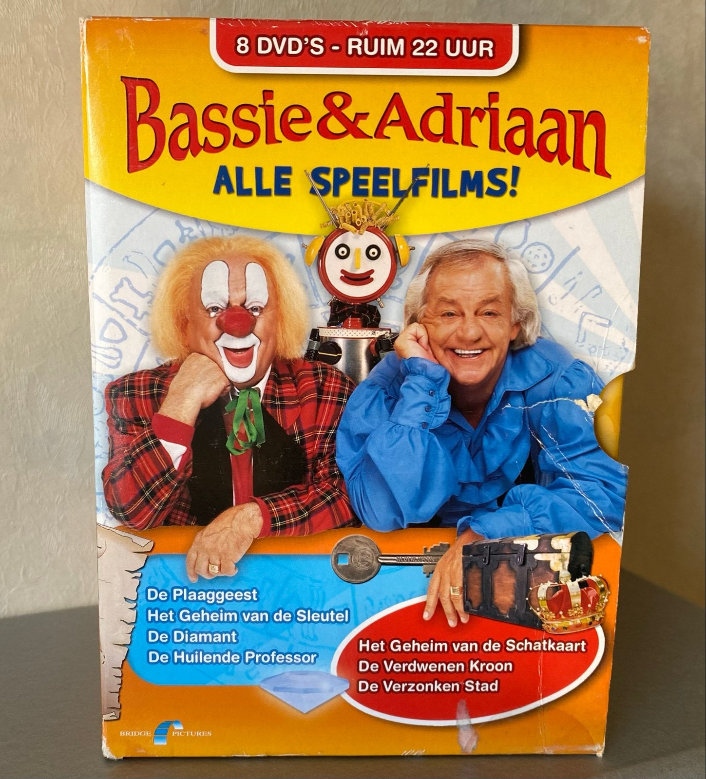 Bassie & Adriaan MEGA collectie, Gebruikt, Verzamelbox, Alle leeftijden, Nederlands