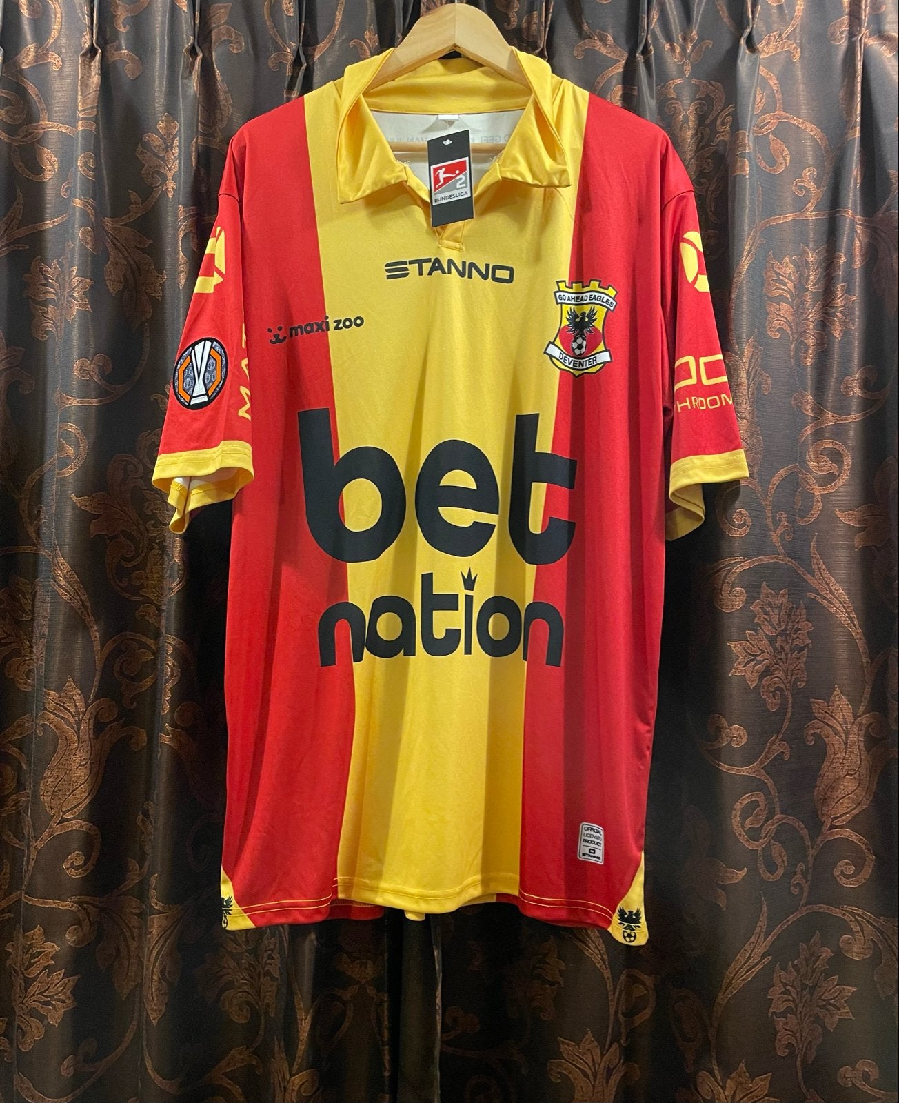 GA Eagles Shirt met Europa League embleem - Maat 4XL, Meerkleurig, Nieuw, Overige maten, Ophalen of Verzenden