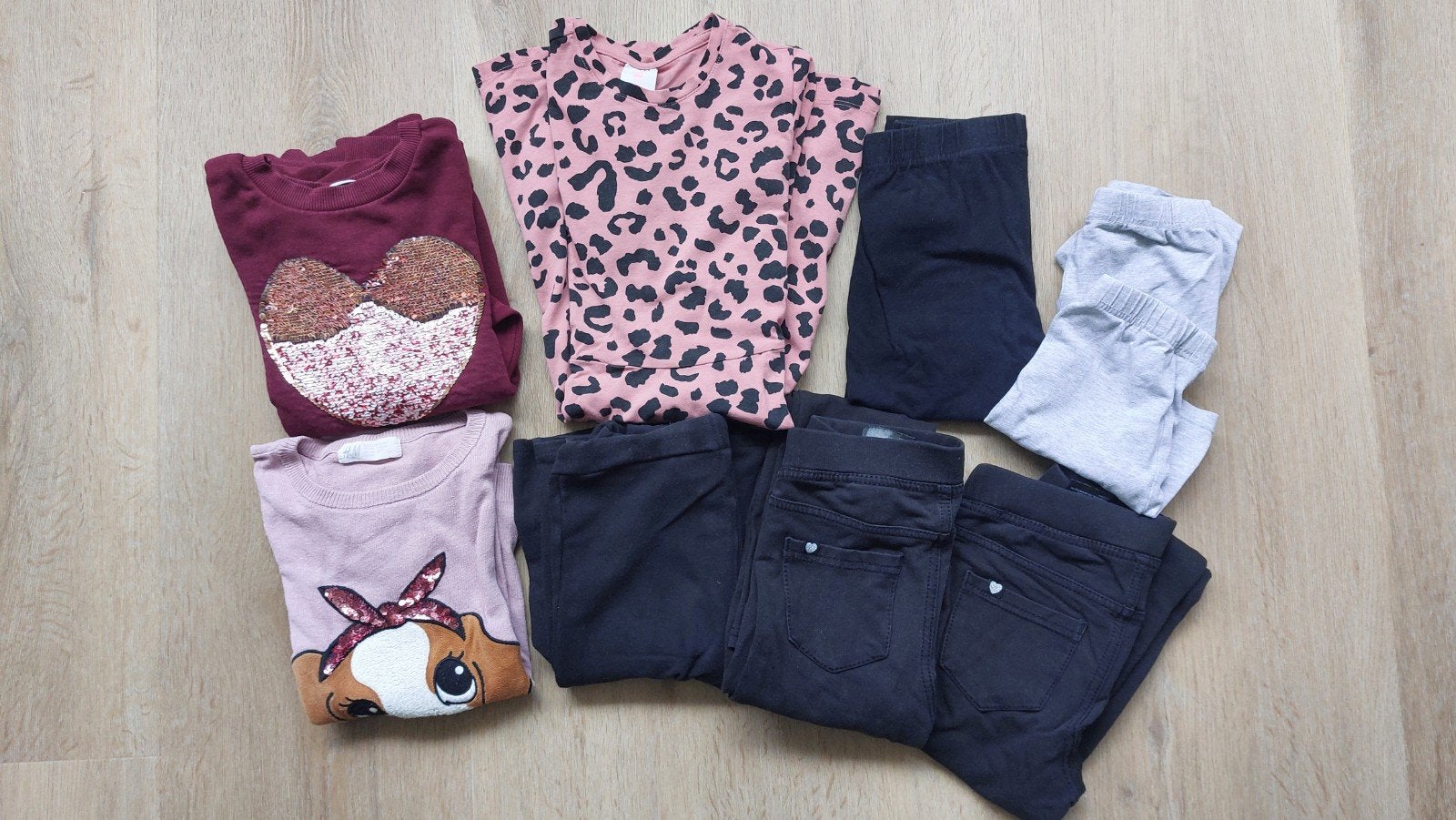 Kledingpakket meisje 122/128, Kinderen en Baby's, Ophalen of Verzenden, Gebruikt, Meisje, Overige typen