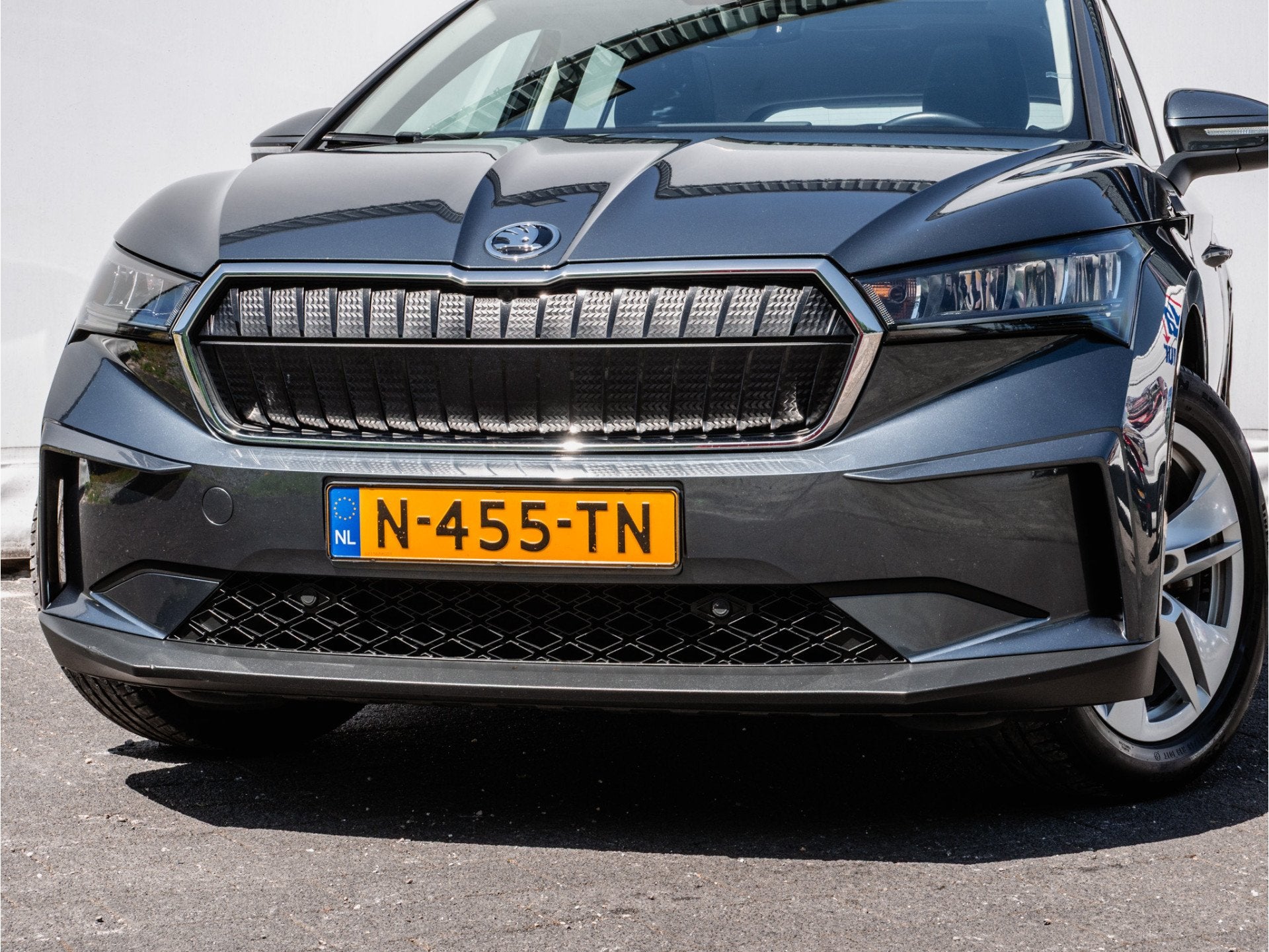 Skoda Enyaq iV 60 SOH 91% Panoramadak/ Stoel+stuurverwarming, Auto's, Automaat, 390 km, Achterwielaandrijving, Gebruikt