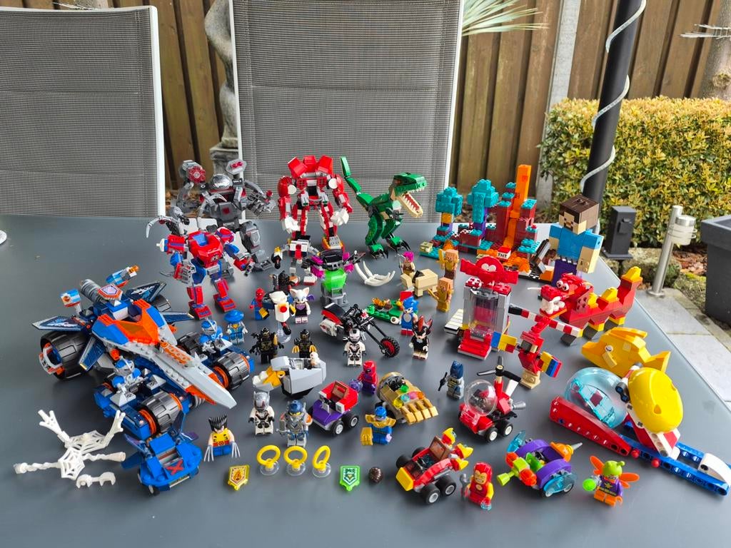 Lego partij super heroes, minecraft, sonic en meer, Kinderen en Baby's, Speelgoed | Duplo en Lego, Marvel, Lego, Ophalen of Verzenden