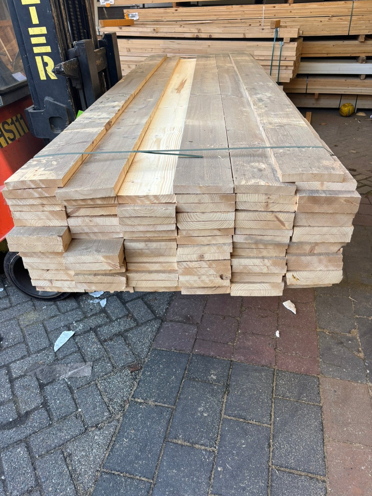 Nieuwe vuren planken (22x100) lengte 360 cm, Ophalen of Verzenden, Nieuw, Planken
