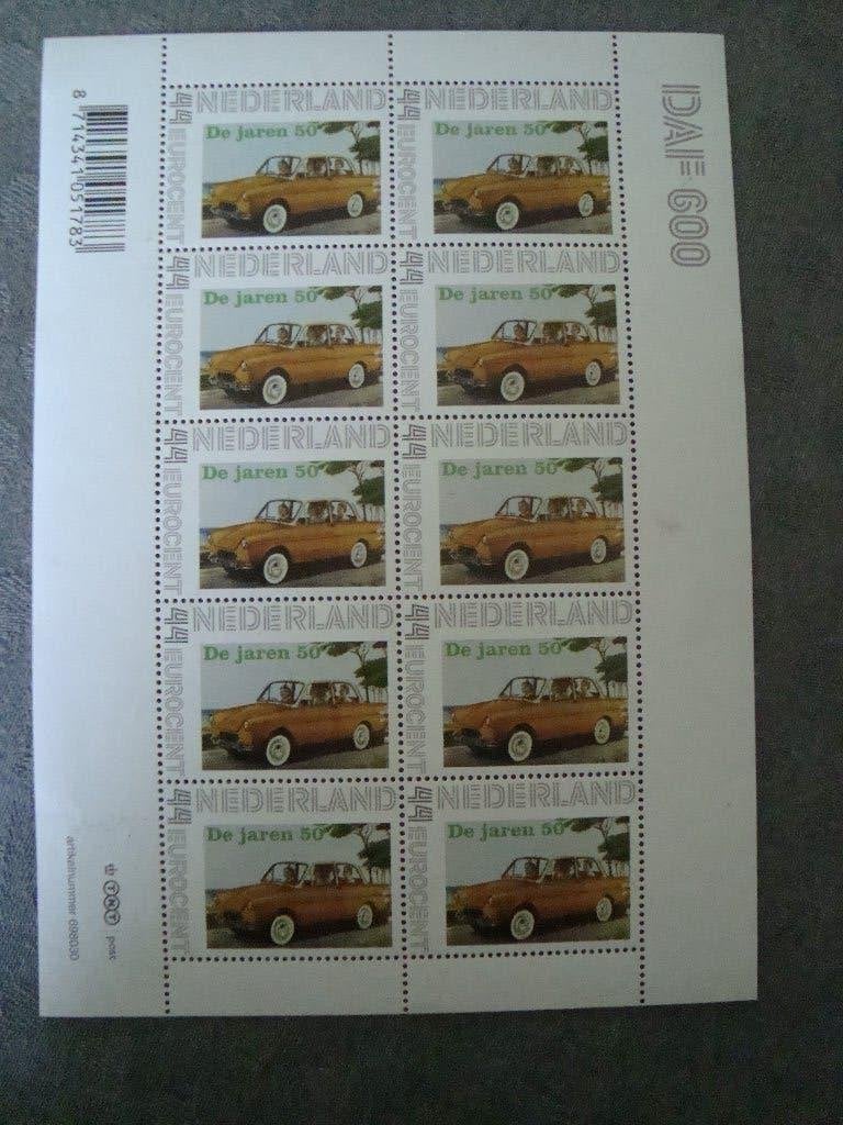 Vel postzegels daf 600, Ophalen of Verzenden, Nieuw, Auto's