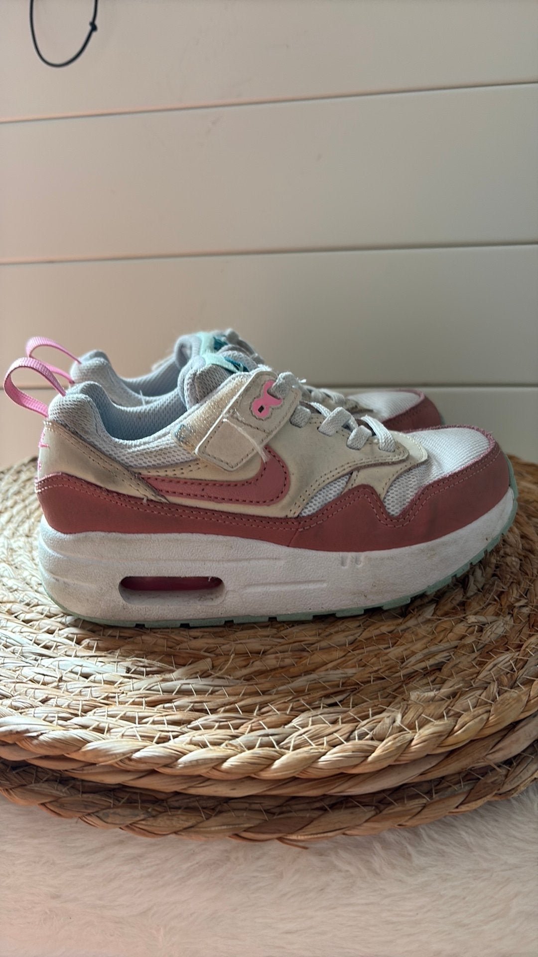 Nike Air max 1 maat 28,5, Wit, Ophalen of Verzenden, Sneakers of Gympen, Zo goed als nieuw