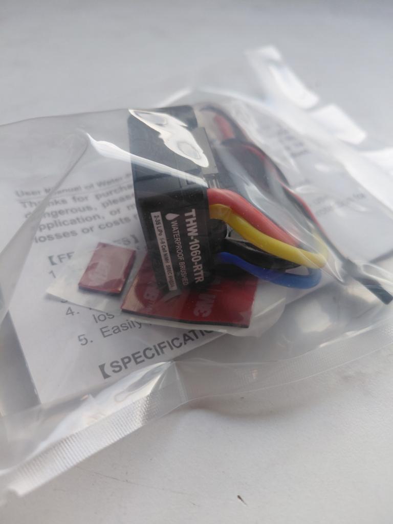 THW-1060-RTR Waterdichte ESC, Hobby en Vrije tijd, Modelbouw | Radiografisch | Auto's, Nieuw, Overige schalen, Ophalen of Verzenden