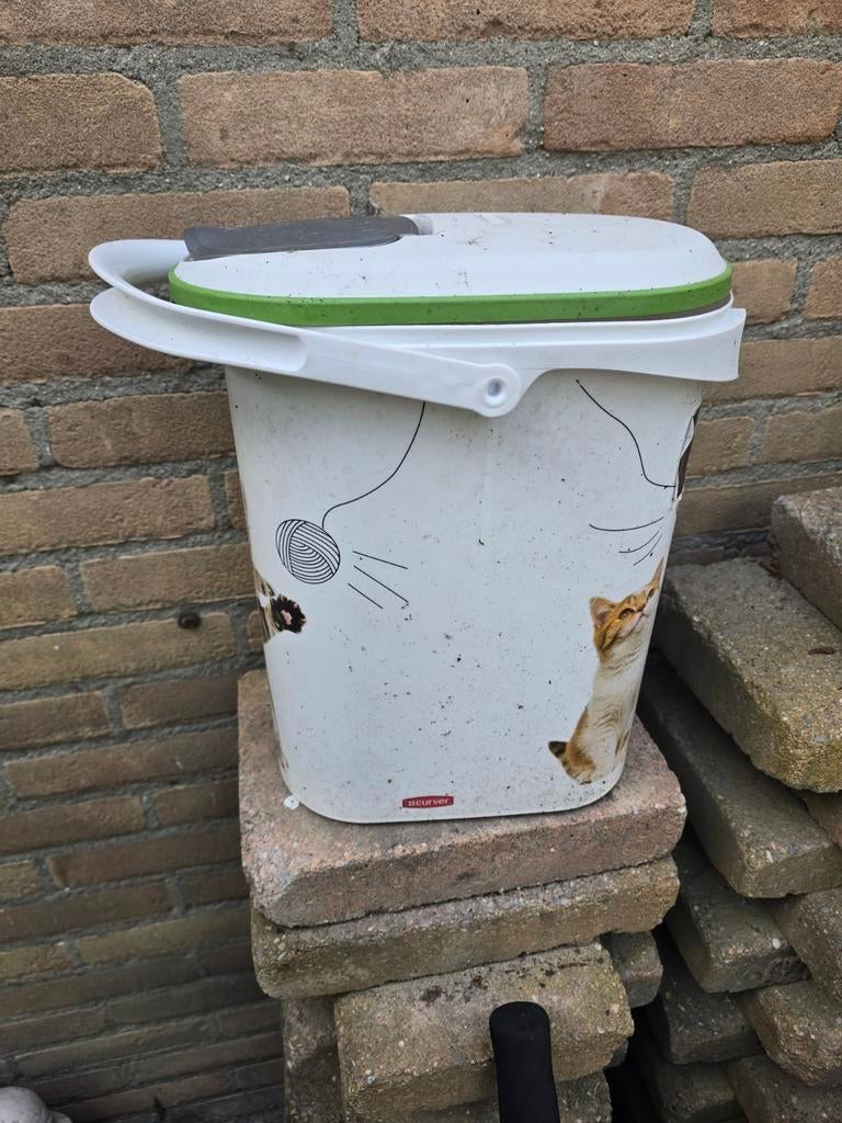 Katten voerton, klein, Dieren en Toebehoren, Ophalen, Gebruikt