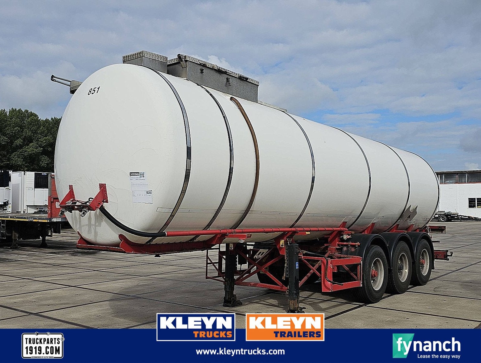 HENDRICKS CHEMIETANK 30.000 ltr isolated, Overige kleuren, Bedrijf, ABS, Aanhangers en Opleggers